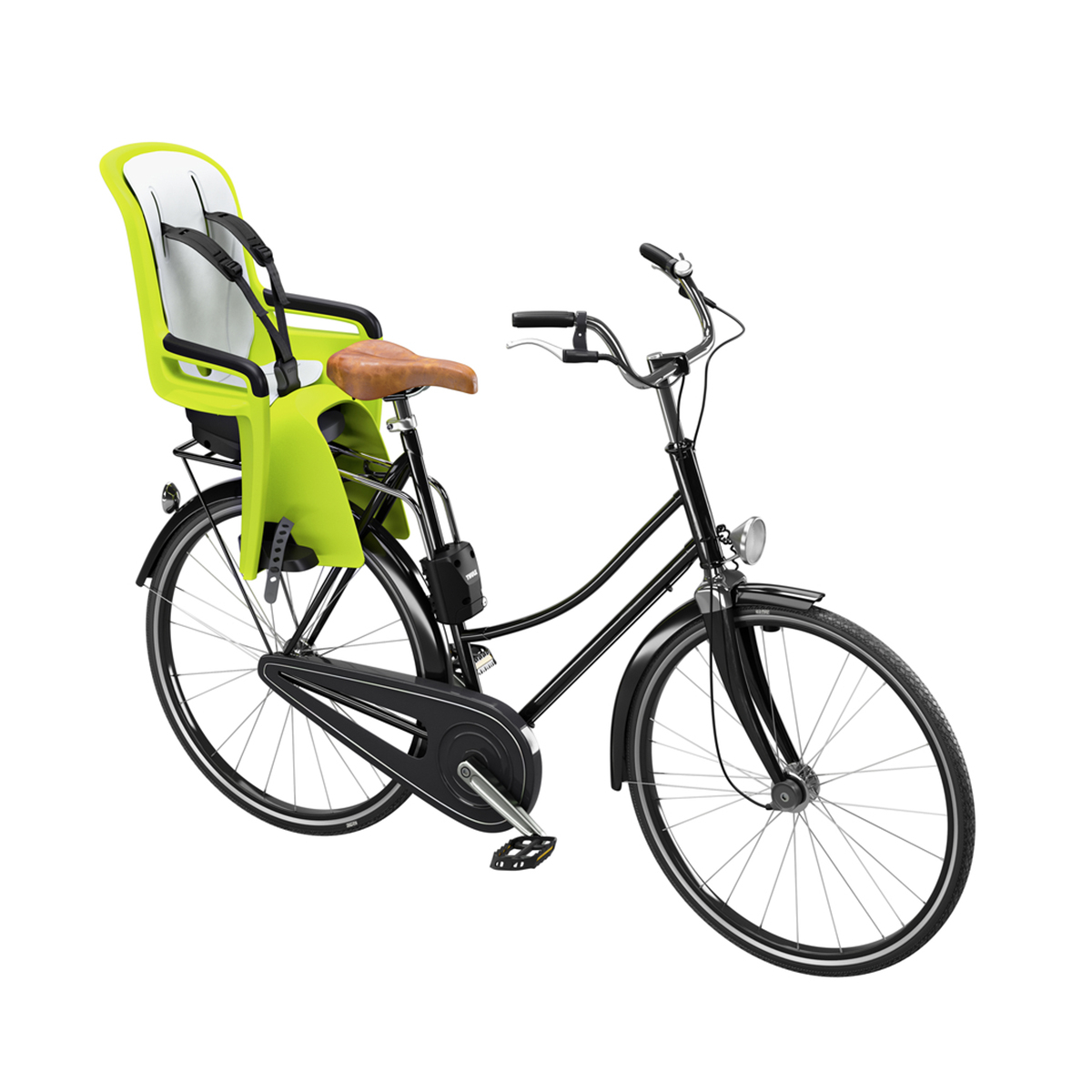 Scaun pentru copii, Thule RideAlong2 Zen Lime Green, cu montare pe bicicleta in spate [5]