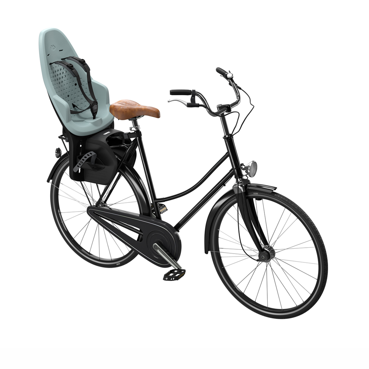 Scaun pentru copii, Thule Yepp 2 Maxi Alaska Blue Rack mounted, cu montare pe bicicleta in spate [2]