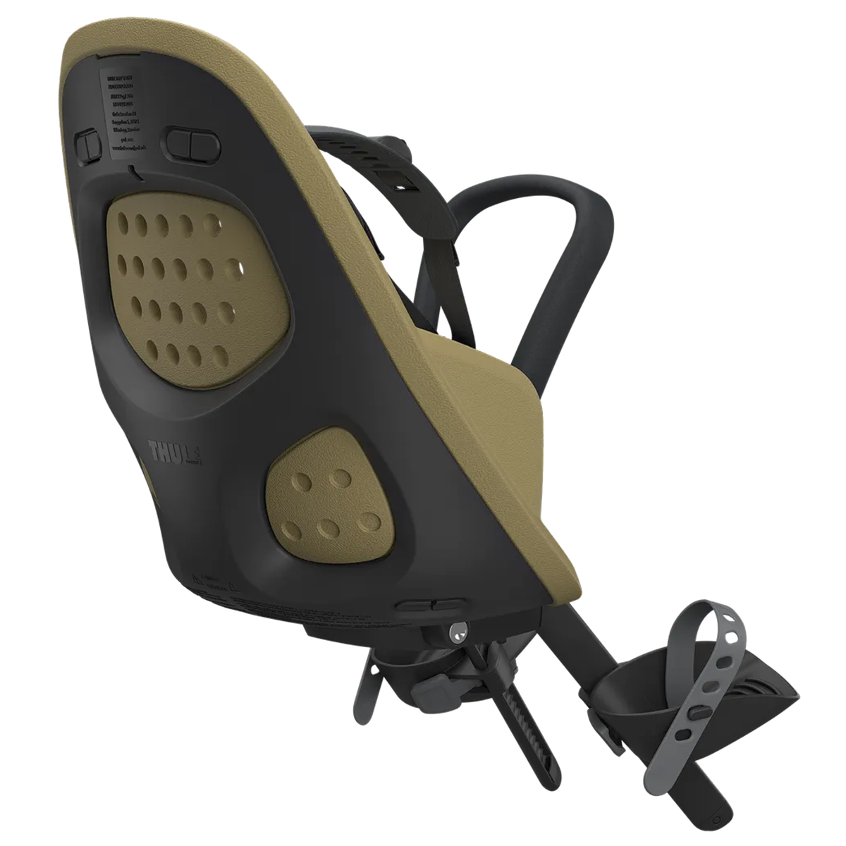 Scaun pentru copii, Thule Yepp 2 Mini Fennel Tan Front mounted, cu montare pe bicicleta in fata [2]