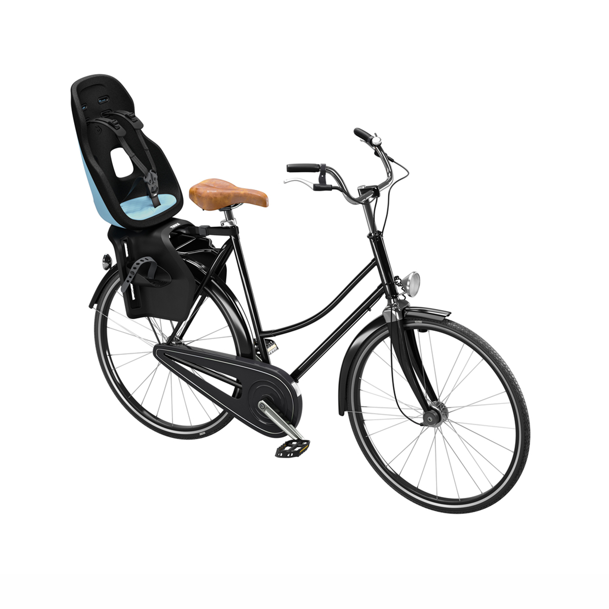 Scaun pentru copii, Thule Yepp Nexxt 2 Maxi Aquamarine Blue Rack mounted, cu montare pe bicicleta in spate [5]