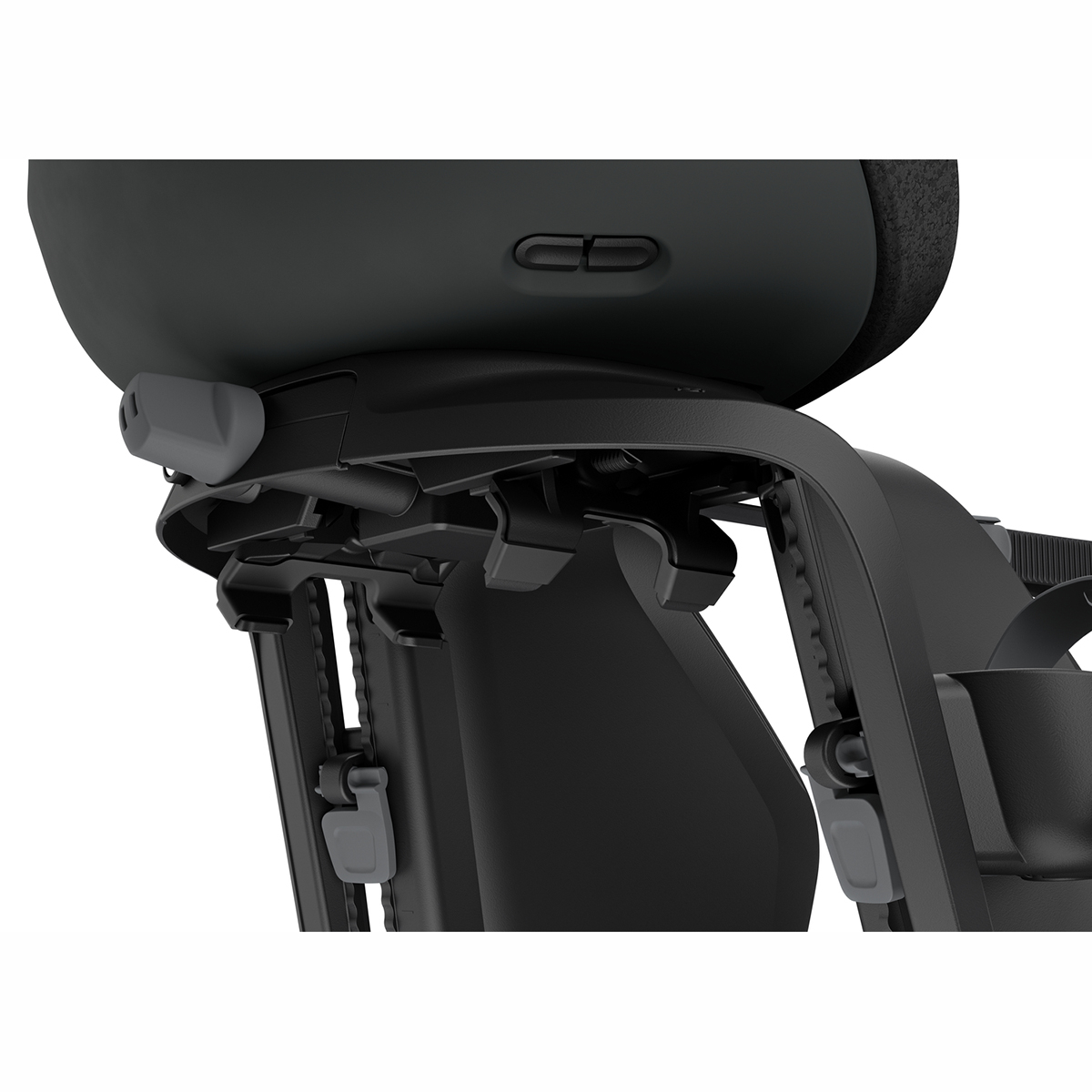 Scaun pentru copii, Thule Yepp Nexxt 2 Maxi Midnight Black Rack mounted, cu montare pe bicicleta in spate [4]