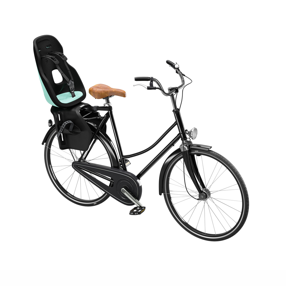 Scaun pentru copii, Thule Yepp Nexxt 2 Maxi Mint Green Rack mounted, cu montare pe bicicleta in spate [5]