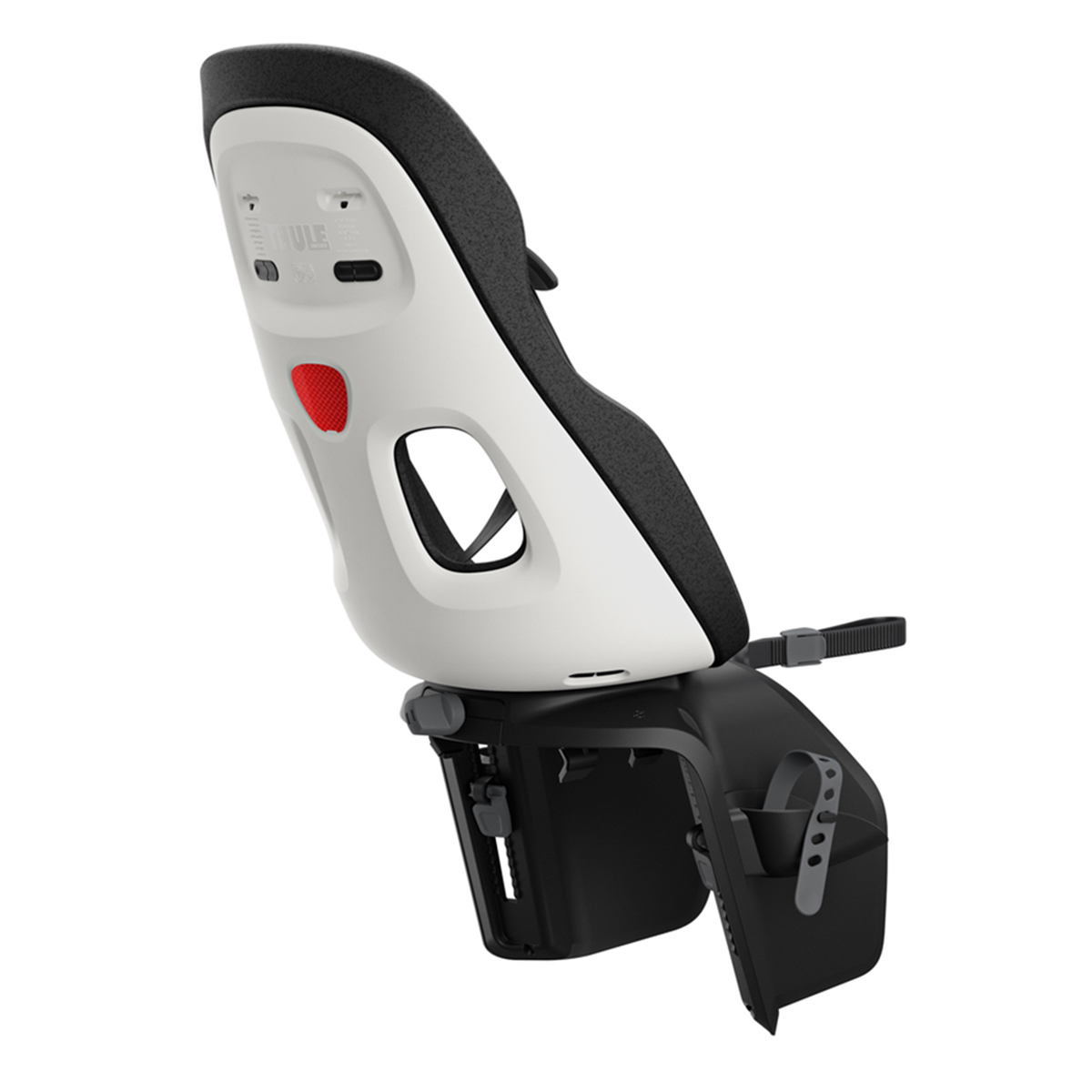 Scaun pentru copii, Thule Yepp Nexxt 2 Maxi Snow White Rack mounted, cu montare pe bicicleta in spate [2]