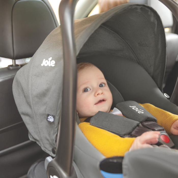 Scoica auto i-Snug 2 cu tetiera reglabila, 40-75 cm, Cashew, testata ADAC si certificata R129 [5]