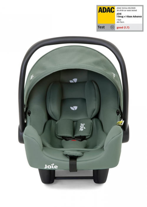 Joie - Scoica auto i-Snug 2 cu tetiera reglabila, 40-75 cm, Laurel, testata ADAC si certificata R129 [4]