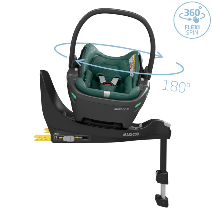 Scoica Auto Maxi-Cosi Coral 360 I-Size Essential Green-de la nastere la 12 luni [18]