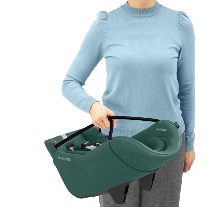 Scoica Auto Maxi-Cosi Coral 360 I-Size Essential Green-de la nastere la 12 luni [11]