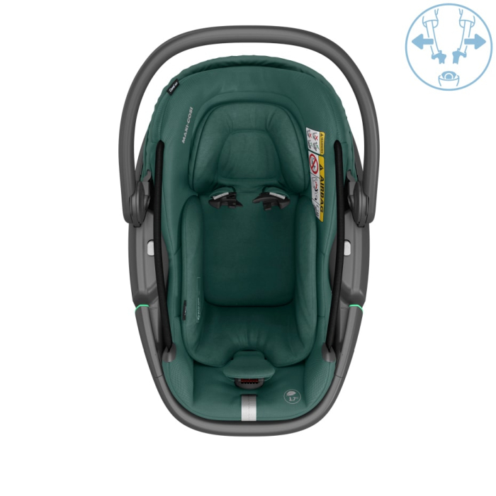 Scoica Auto Maxi-Cosi Coral 360 I-Size Essential Green-de la nastere la 12 luni [21]
