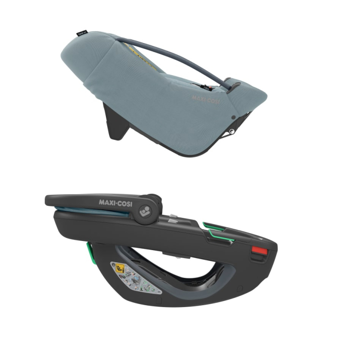 SScoica Auto Maxi-Cosi Coral 360 I-Size Essential Grey -de la nastere la 12 luni [17]