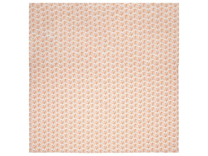 Scutec din muselină 110x110 cm Luma – Flowerfever Nude [2]