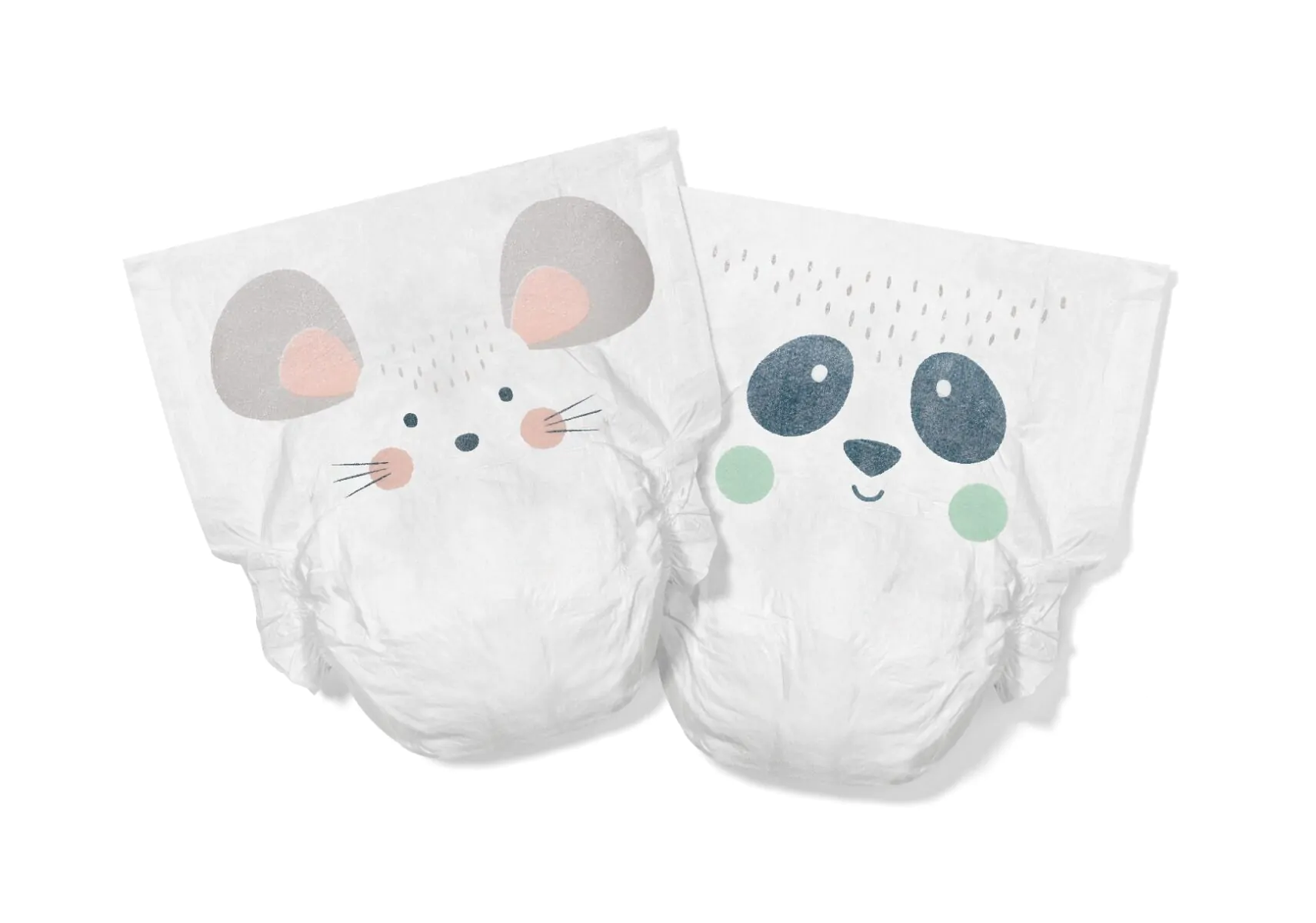 Scutece Hipoalergenice Eco Kit&Kin, Marimea 2, 4-8 kg , 38 buc [3]