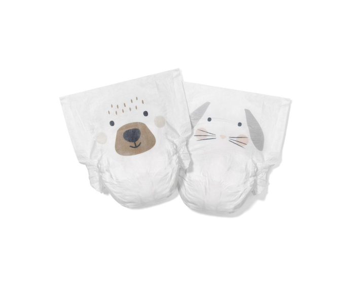 Scutece Hipoalergenice Eco Kit&Kin, Marimea 3, 6-10 kg , 128 buc [4]