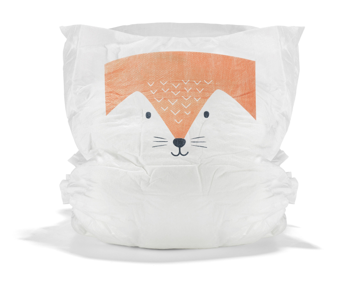 Scutece Hipoalergenice Eco Kit&Kin, Marimea 4, 9-14 kg , 128 buc [5]