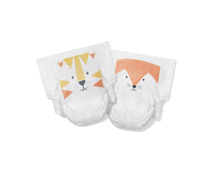 Scutece Hipoalergenice Eco Kit&Kin, Marimea 4, 9-14 kg , 128 buc [4]