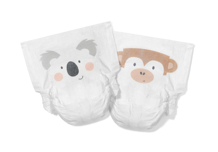 Scutece Hipoalergenice Eco Kit&Kin, Marimea 5, 11 kg+ , 112 buc [3]