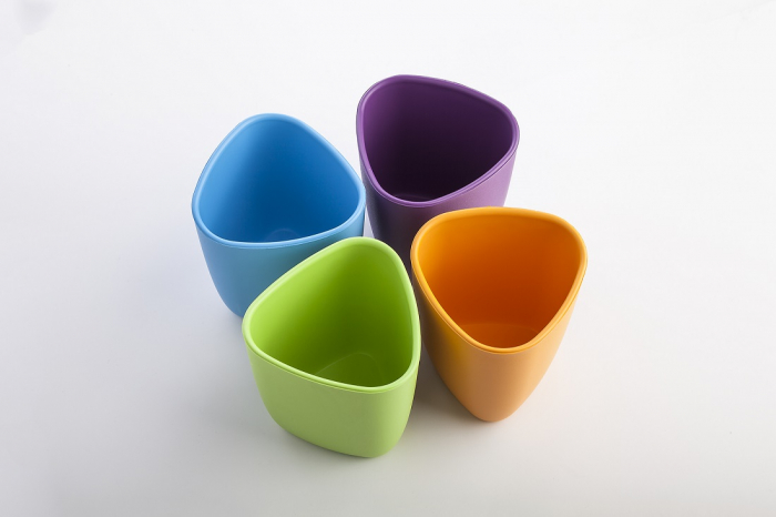 Set 2 pahare, eKoala, BIOplastic, Blue/Green [4]