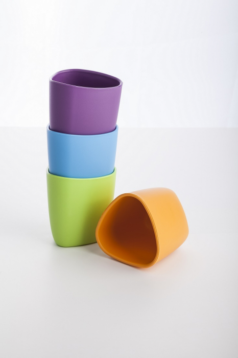 Set 2 pahare, eKoala, BIOplastic, Blue/Green [5]