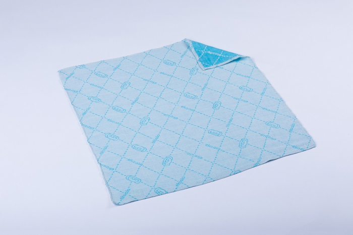 Set 2 Scutece Multifunctionale, 45x45 cm, Casmir vegetal, Blue & Green [2]
