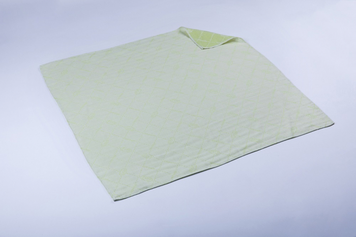 Set 2 Scutece Multifunctionale, 70x70 cm, Casmir vegetal, Blue & Green [3]