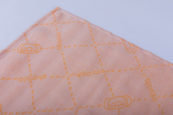 Set 2 Scutece Multifunctionale, 70x70 cm, Casmir vegetal, Orange & Purple [4]