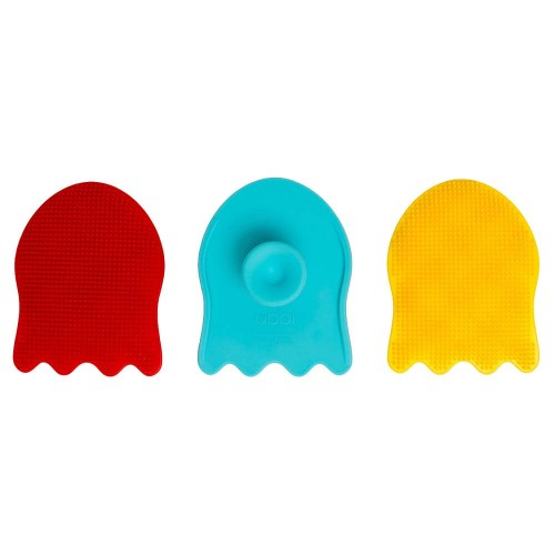 Set 3 bucati burete baie bebe din silicon Ubbi [2]