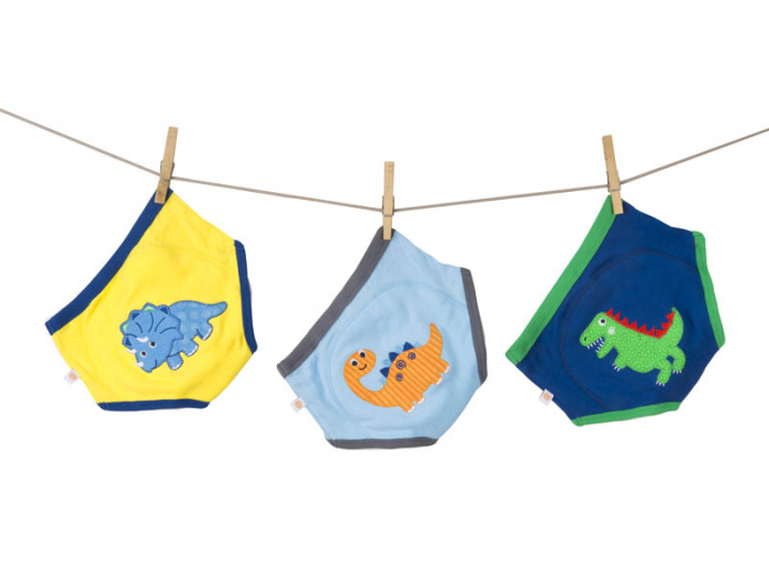 Set 3 Chilotei Antrenament, Zoocchini, Baiat, 3-4 ani, 100% Bumbac Organic, Dino [2]