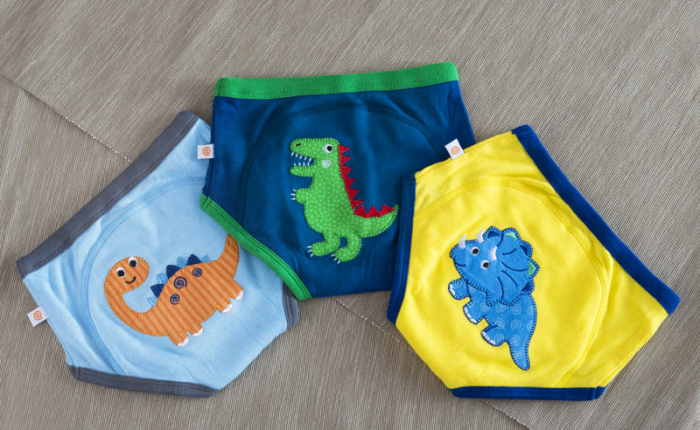 Set 3 Chilotei Antrenament, Zoocchini, Baiat, 3-4 ani, 100% Bumbac Organic, Dino [3]