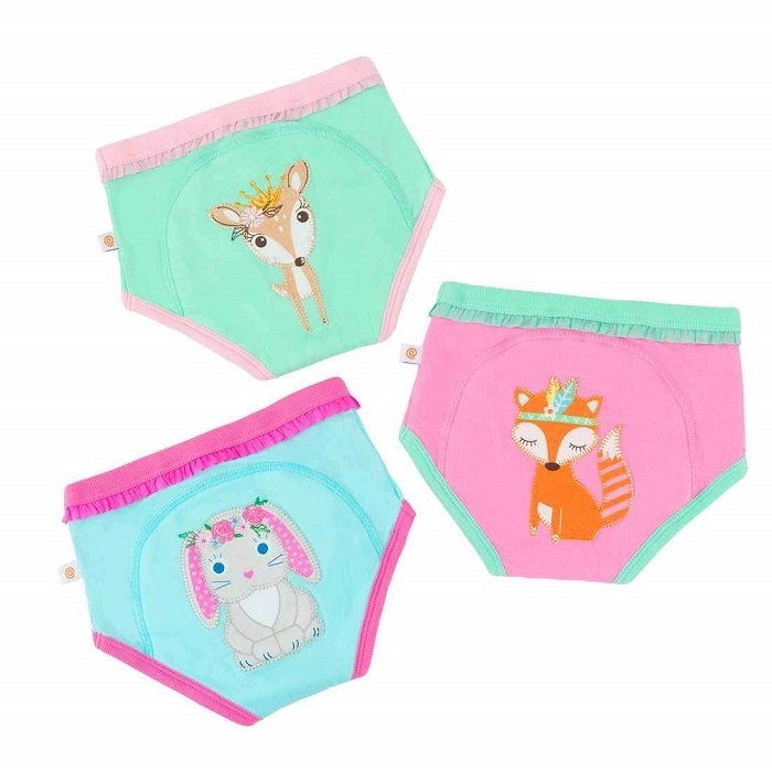 Set 3 Chilotei Antrenament, Zoocchini, Fetita, 2-3 ani, 100% Bumbac Organic, Princess [3]