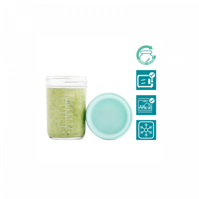 Set 4 boluri gradate din sticla, 220 ml [3]