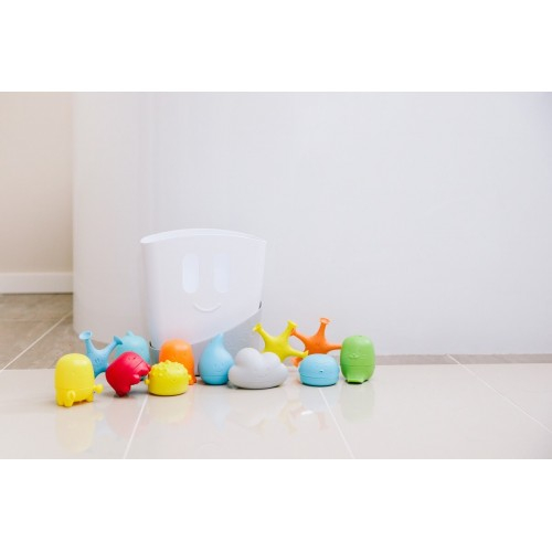 Set cadou jucarii de baie si cosulet Ubbi [6]