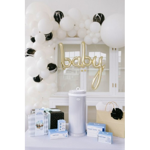 Set cadou- Cos pentru scutece bebelusi   si gentuta de schimbat [2]