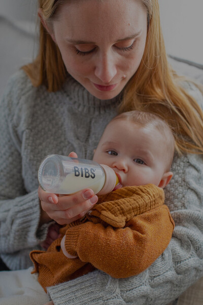 BIBS - Set complet biberon din sticla anticolici, 225 ml, Baby Blue [4]
