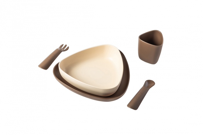 Set de masa Prima Pappa, eKoala, BIOplastic, Brown [2]