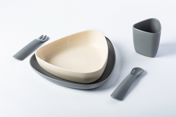 Set de masa Prima Pappa, eKoala, BIOplastic,  Grey [3]