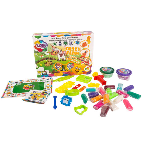 Set de modelat plastilina, Lovin'Do - CRAZY FARM [2]