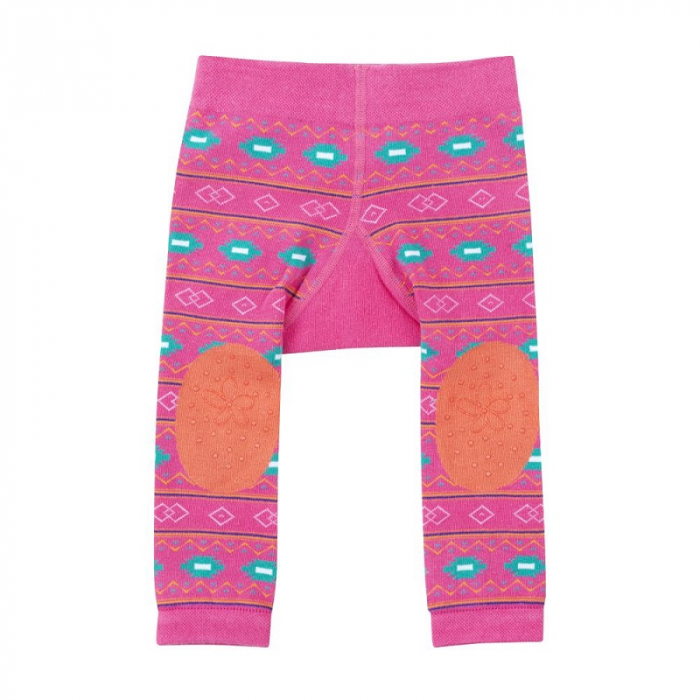 Set pantaloni si soseste antiderapante, Zoocchini, 12-18 Luni â€“ Lama [2]