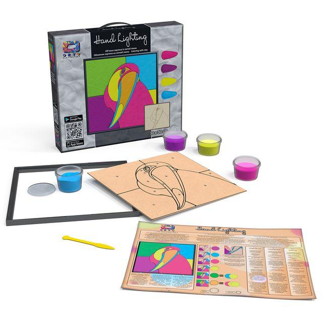 Set pictura 3D cu argila usoara, 30*30cm - TUKAN [2]