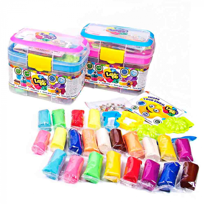 Set plastilina 100% ECO, Lovin'Do  - 22 culori si forme de modelaj [3]