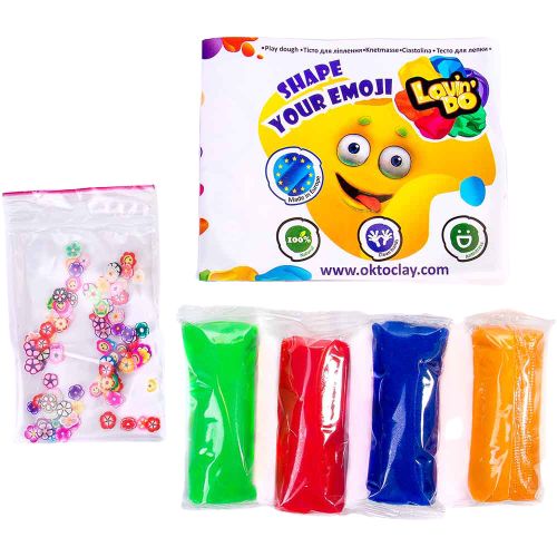 Set plastilina parfumata 100% ECO, Lovin'Do - 4 culori, 80gr [3]