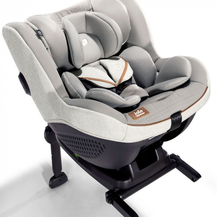 Set scaun auto i-Size Joie i-Quest Signature Oyster,  de la nastere -4 ani de la  40-105 cm + Baza i-Size i-Base LX 2, certificat R129 [6]