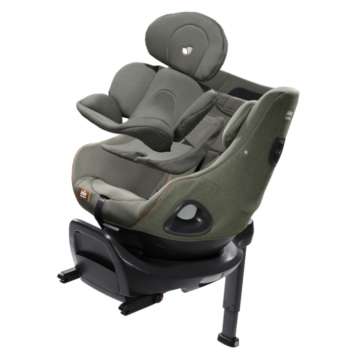 Set scaun auto rotativ i-Size Joie i-Harbour Signature Pine, 40-105 cm + Baza i-Size i-Base Encore, testat ADAC si certificat R129 de la nastere pana la 4 ani [4]