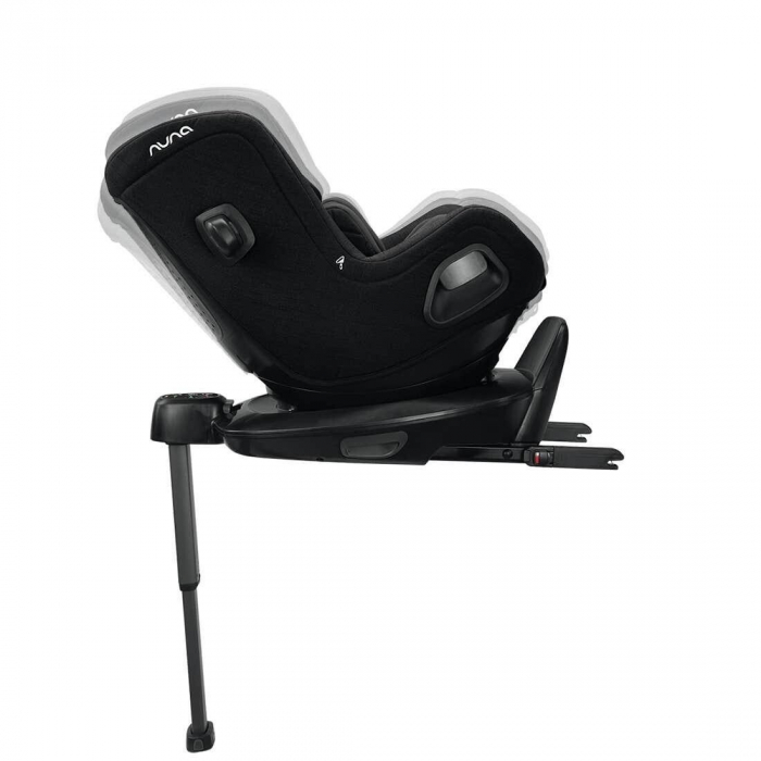 Set Scaun auto rotativ NUNA  i-Size TODL next Caviar, 40-105 cm + Baza isofix BASE next i-Size pentru TODL next [9]
