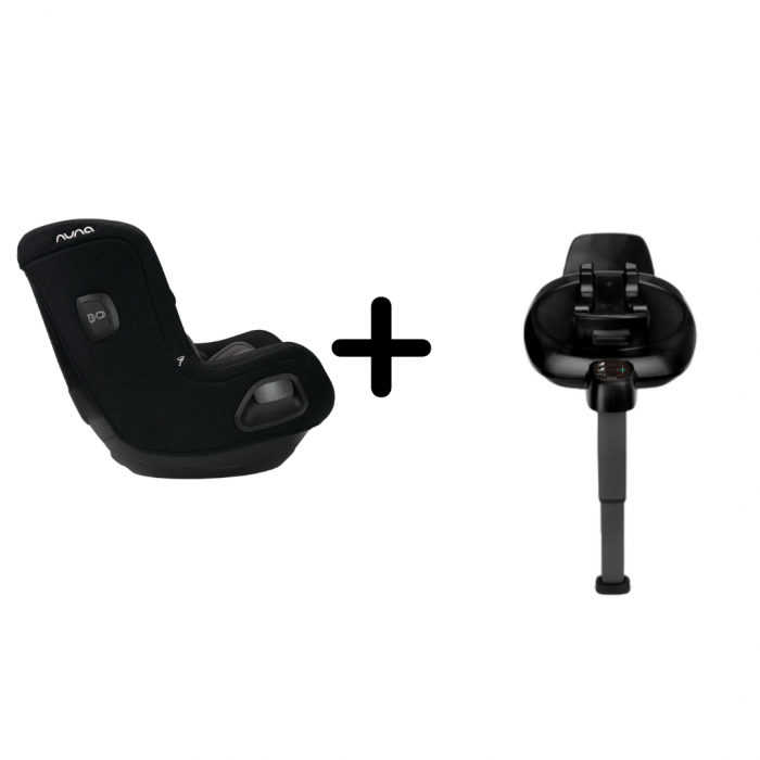 Set Scaun auto rotativ NUNA  i-Size TODL next Caviar, 40-105 cm + Baza isofix BASE next i-Size pentru TODL next [3]