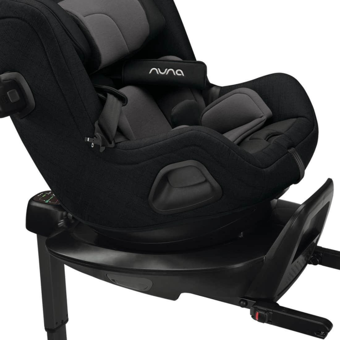 Set Scaun auto rotativ NUNA  i-Size TODL next Caviar, 40-105 cm + Baza isofix BASE next i-Size pentru TODL next [9]