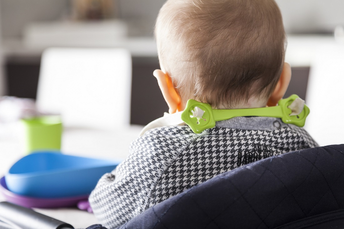 Set suport de prindere baveta, eKoala, Blue/Green [6]