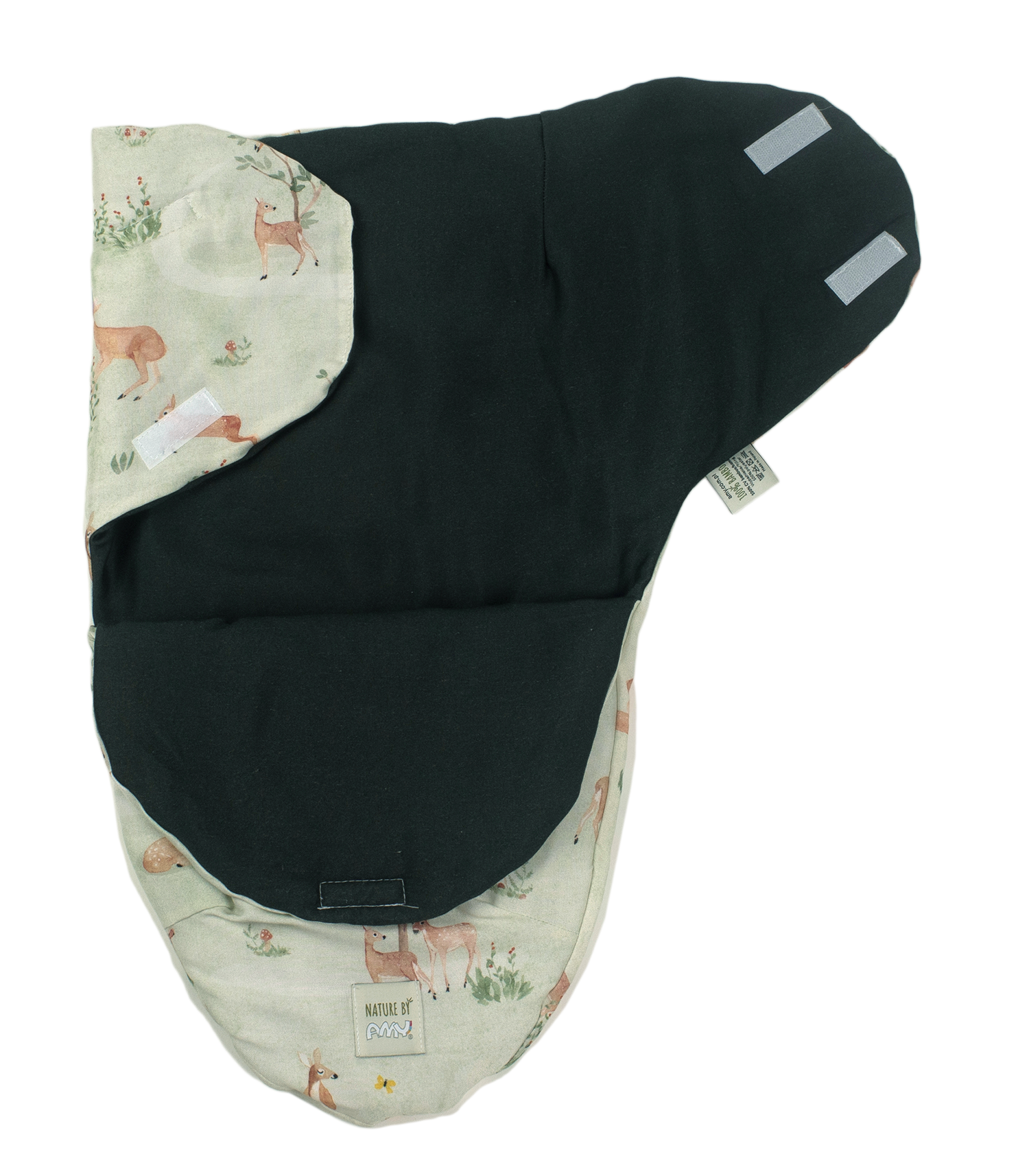 Sistem de infasare Baby swaddle Nature Bamboo by Amy din Bambus, Padure [2]