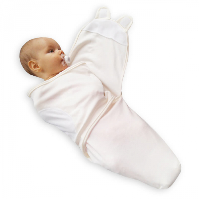 Sistem de Infasare, Eko, Bumbac 100%, 3-6Kg - Alb [2]