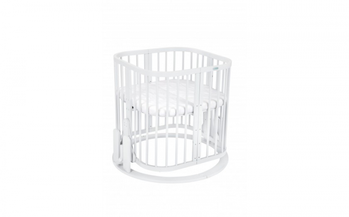 Sistem leganare pentru patut multifunctional  waldin patut - multifunctioal oval  - ALB- [3]