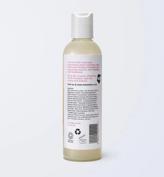 SPUMA DE BAIE NATURALA PENTRU BEBELUSI KIT&KIN 250ML [2]