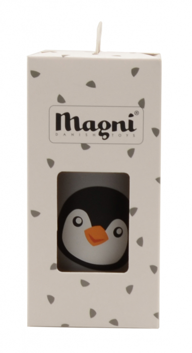 Cana din silicon cu pai pentru copii cu imprimeu cu pinguini [6]